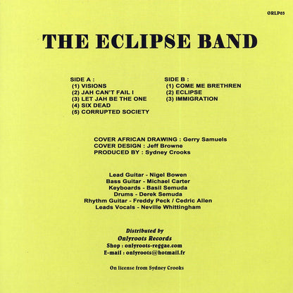 Eclipse Band - Inner Reggae Rhythm Vinyl Record