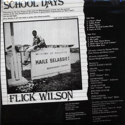 Flick Wilson - School Days Vinyl Record
