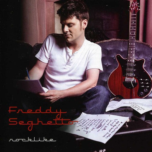 the album cover for Freddy Seghetto - Rocklike