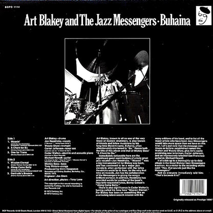 Art Blakey & The Jazz Messengers - Buhaina Vinyl Record