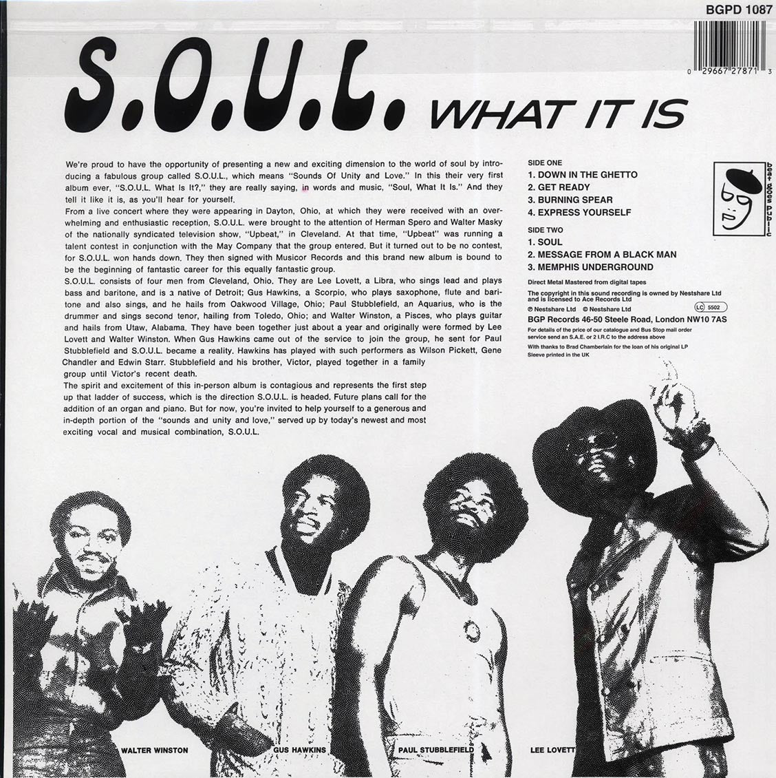 SOUL - What Is It Vinyl Record
