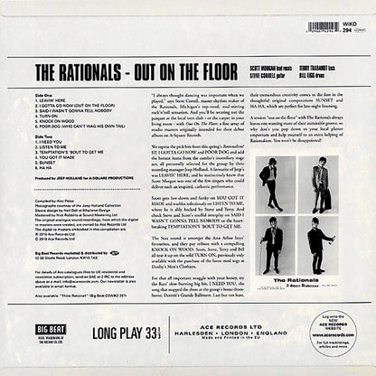 The Rationals - Out On The Floor Vinyl Record