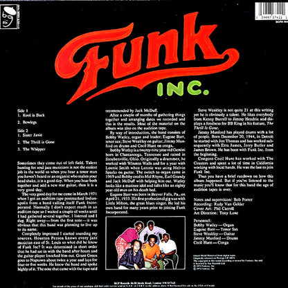 Funk Inc - Funk Inc Vinyl Record