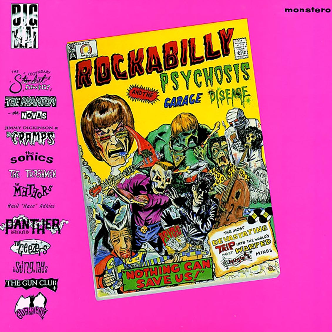 The Cramps, The Sonics, The Trashmen, The Meteors, Etc. - Rockabilly Psychosis And The Garage Disease Vinyl Record