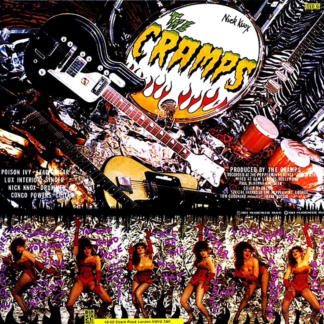 The Cramps - Smell Of Female Vinyl Record