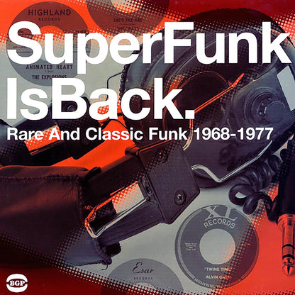 Smokey Wilson, Dyke & The Blazers, The Phillips Brothers, Etc. - Superfunk Is Back: Rare And Classic Funk 1968-1977 (2xLP) Vinyl Record