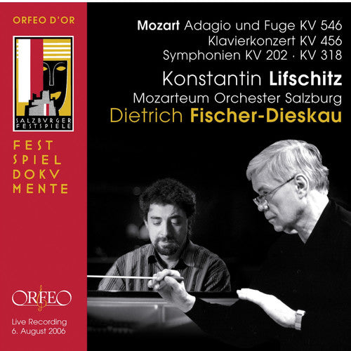 the album cover for Mozart / Lifschitz - Mozart Mattinee Salzburg Festival 2006