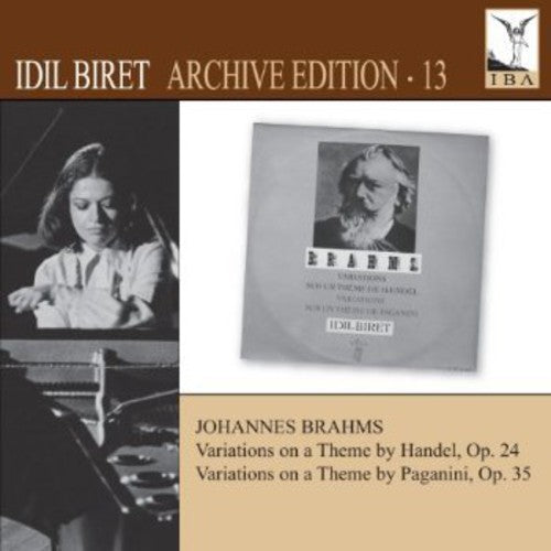 the album cover for Idil Biret - Variations & Fugue on a Theme By Handel Op 24