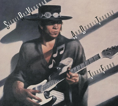 the album cover for Stevie Ray Vaughan & Double Trouble - Texas Flood [Legacy Edition]