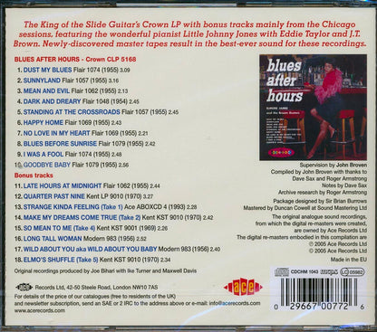Elmore James - Blues After Hours Music CD