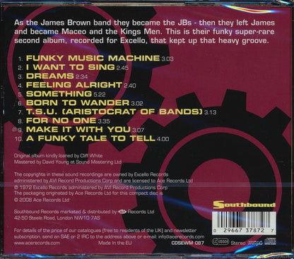 Maceo & All The Kings Men - Funky Music Machine Music CD
