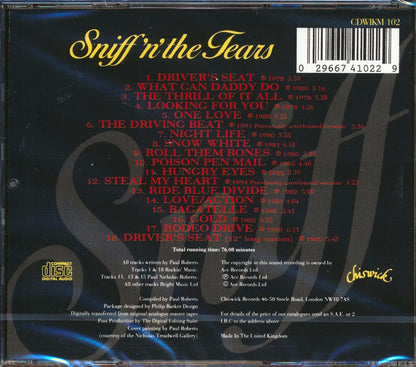 Sniff 'N' The Tears - A Best Of Music CD