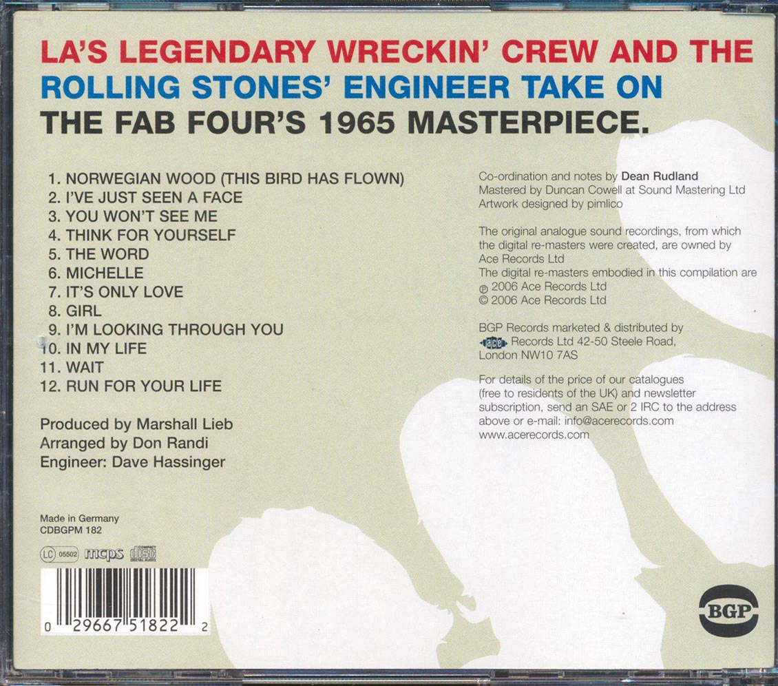 The Music Company - Rubber Soul Jazz Music CD