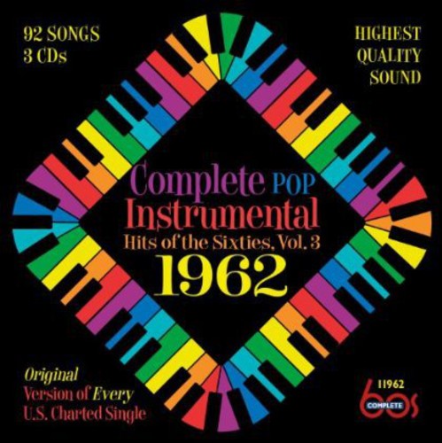 Complete Pop Instrumental Hits Of The Sixties, Vol. 3: 1962 [3 CD] Music CD