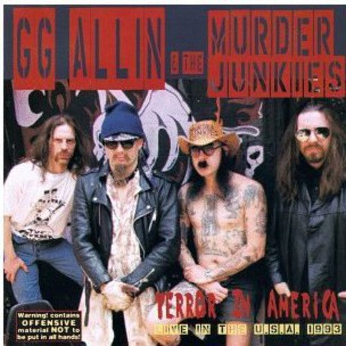 Gg Allin & Murder Junkies - Terror in America [LP] Vinyl Record