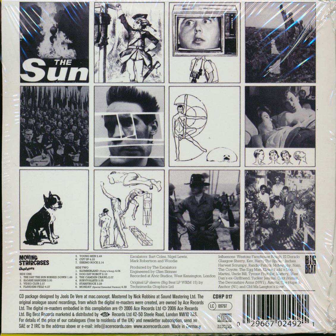 The Escalators - Moving Staircases Music CD