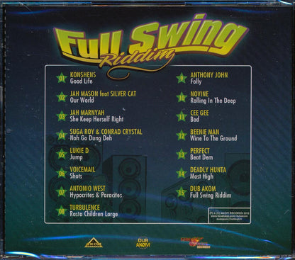 Perfect, Konshens, Jah Mason, Beenie Man, Etc. - Full Swing Riddim (rhythm: "Full Swing") Music CD