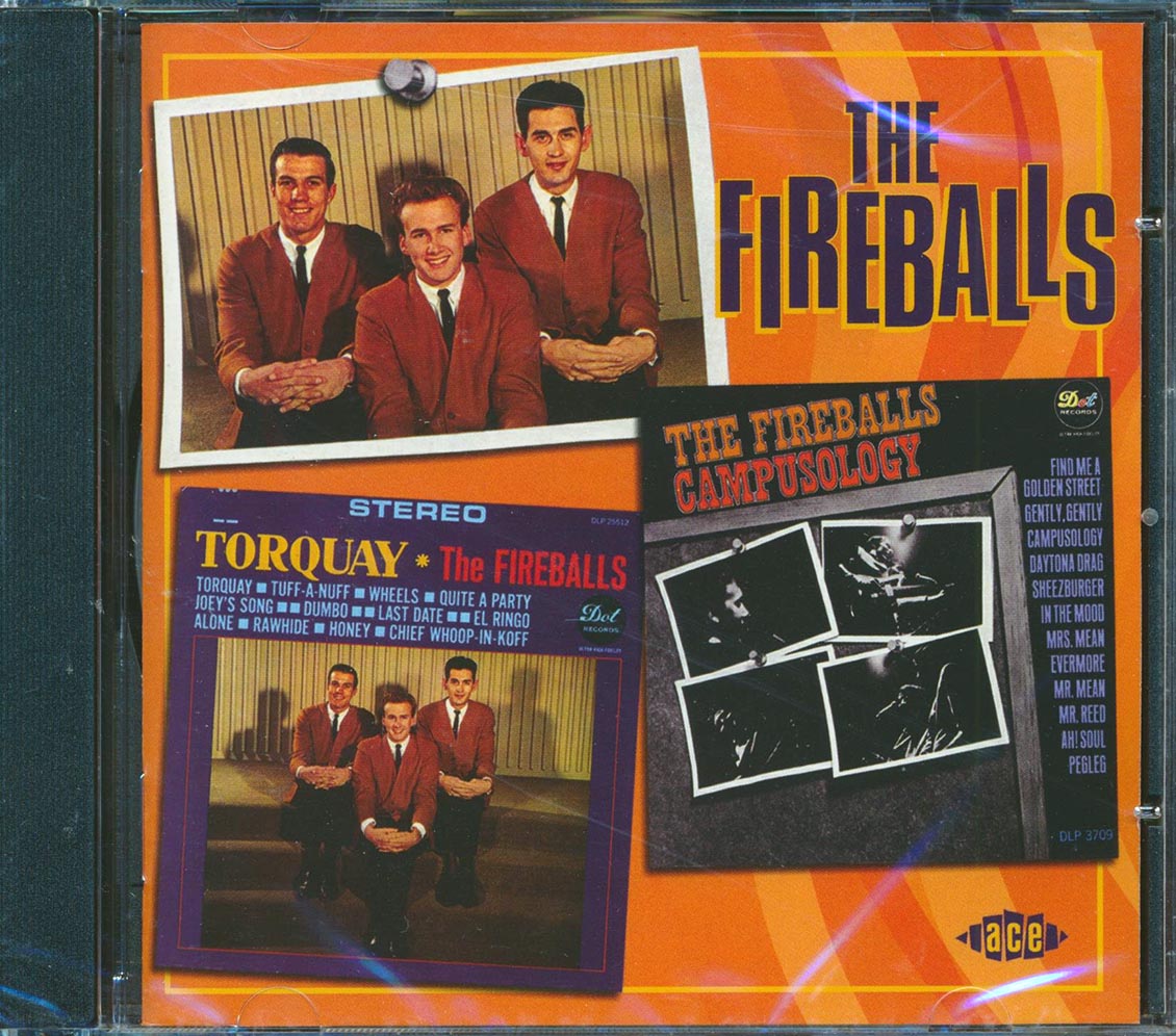 The Fireballs - Torquay + Campusology (24 tracks) Music CD