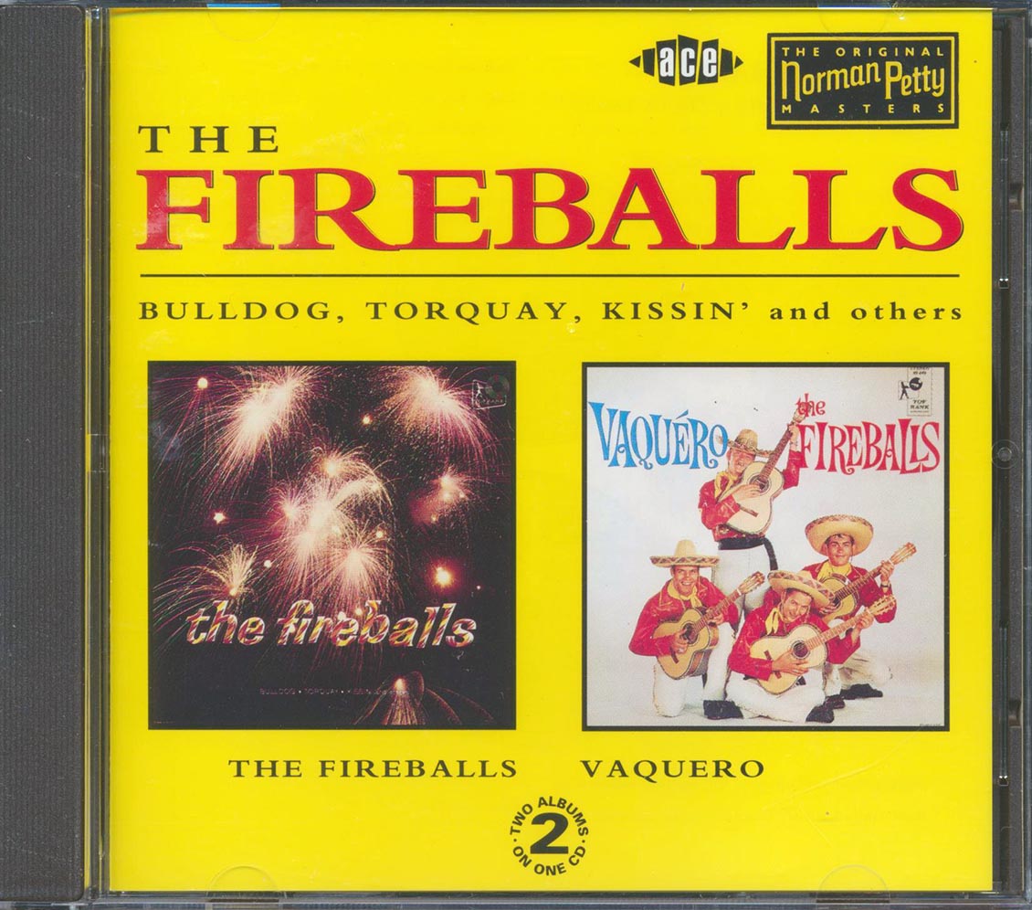 The Fireballs - The Fireballs + Vaquero (24 tracks) Music CD