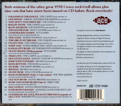 Various - Hollywood Rock N Roll Record Hop (26 tracks) Music CD