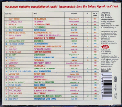 Various - Teen Beat Volume 2: Another 30 Great Rockin Instrumentals (30 tracks) Music CD