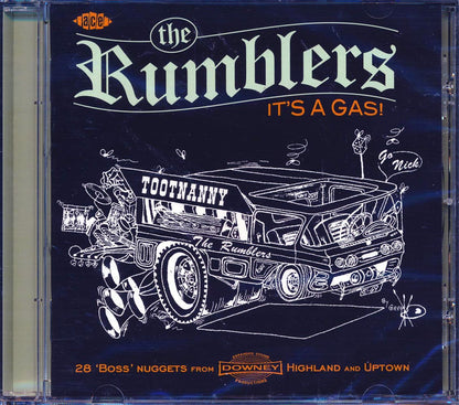 The Rumblers - It's A Gas (28 tracks) Music CD