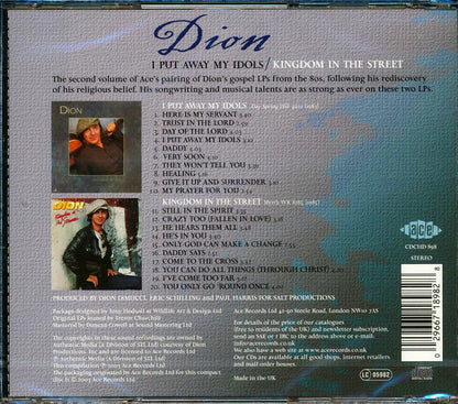 Dion - I Put Away My Idols + Kingdom In The Street (20 tracks) Music CD