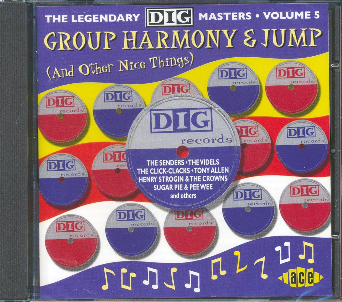 Various - Group Harmony & Jump And Other Nice Things: The Legendary Dig Masters Volume 5 (26 tracks) Music CD