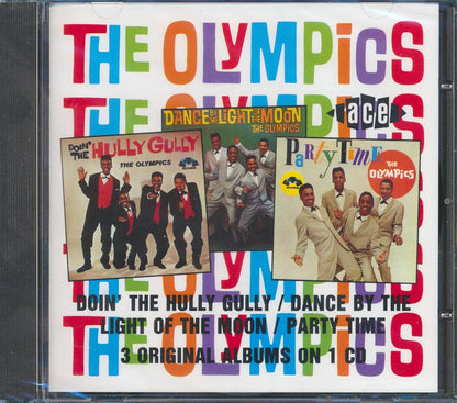 The Olympics - Doin The Hully Gully + Dance By The Light Of The Moon + Party Time (26 tracks) Music CD