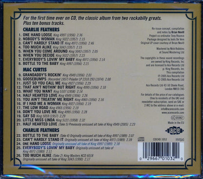 Charlie Feathers, Mac Curtis - Rockabilly Kings (26 tracks) Music CD