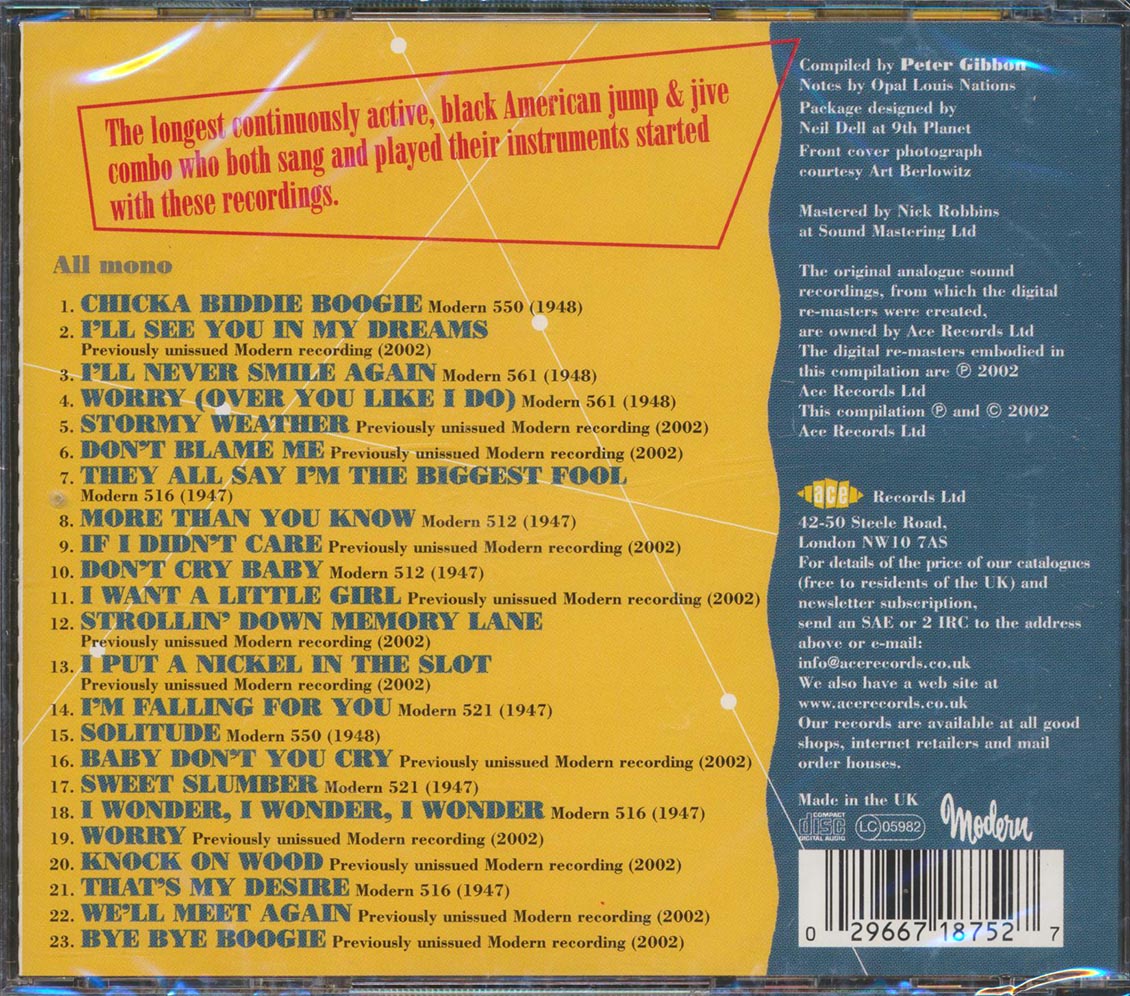 The Scamps - Red Hot (23 tracks) Music CD