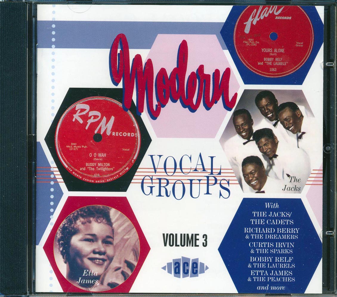 Various - Modern Records Vocal Groups Volume 3 (25 tracks) Music CD