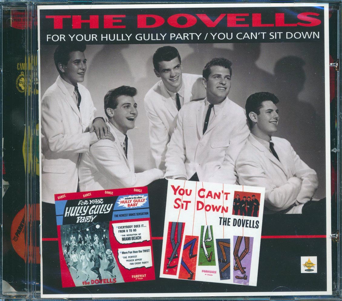 The Dovells - For Your Hully Gully + You Can't Sit Down (24 tracks) Music CD