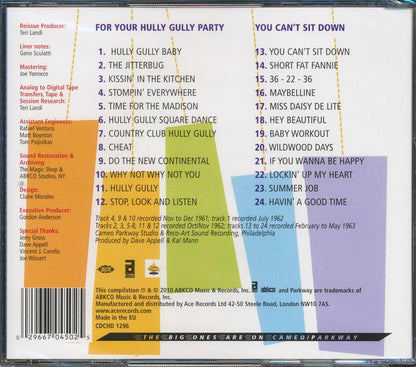The Dovells - For Your Hully Gully + You Can't Sit Down (24 tracks) Music CD