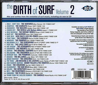 Dick Dale, The Ventures, The Sandals, Etc. - Birth Of Surf Volume 2 (26 tracks) Music CD