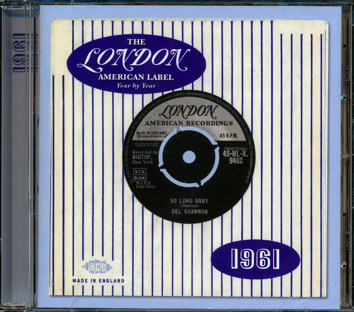 Various - The London American Label Year By Year: 1961 (28 tracks) Music CD