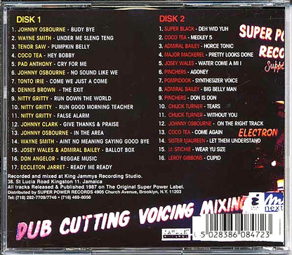 Tenor Saw, Nitty Gritty, Wayne Smith, Johnny Osbourne, Etc. - King Jammys Revenge Of Super Power Allstars Volume 2 (33 tracks) (2xCD) Music CD