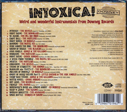 Various - Intoxica: Strange And Sleezy Instrumental Sounds From The SoCal Suburbs (26 tracks) Music CD
