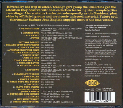 The Clickettes - The Clickettes Meet The Fashions (26 tracks) Music CD
