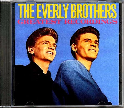 The Everly Brothers - Greatest Recordings Music CD