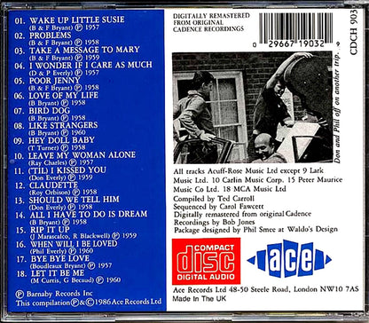 The Everly Brothers - Greatest Recordings Music CD