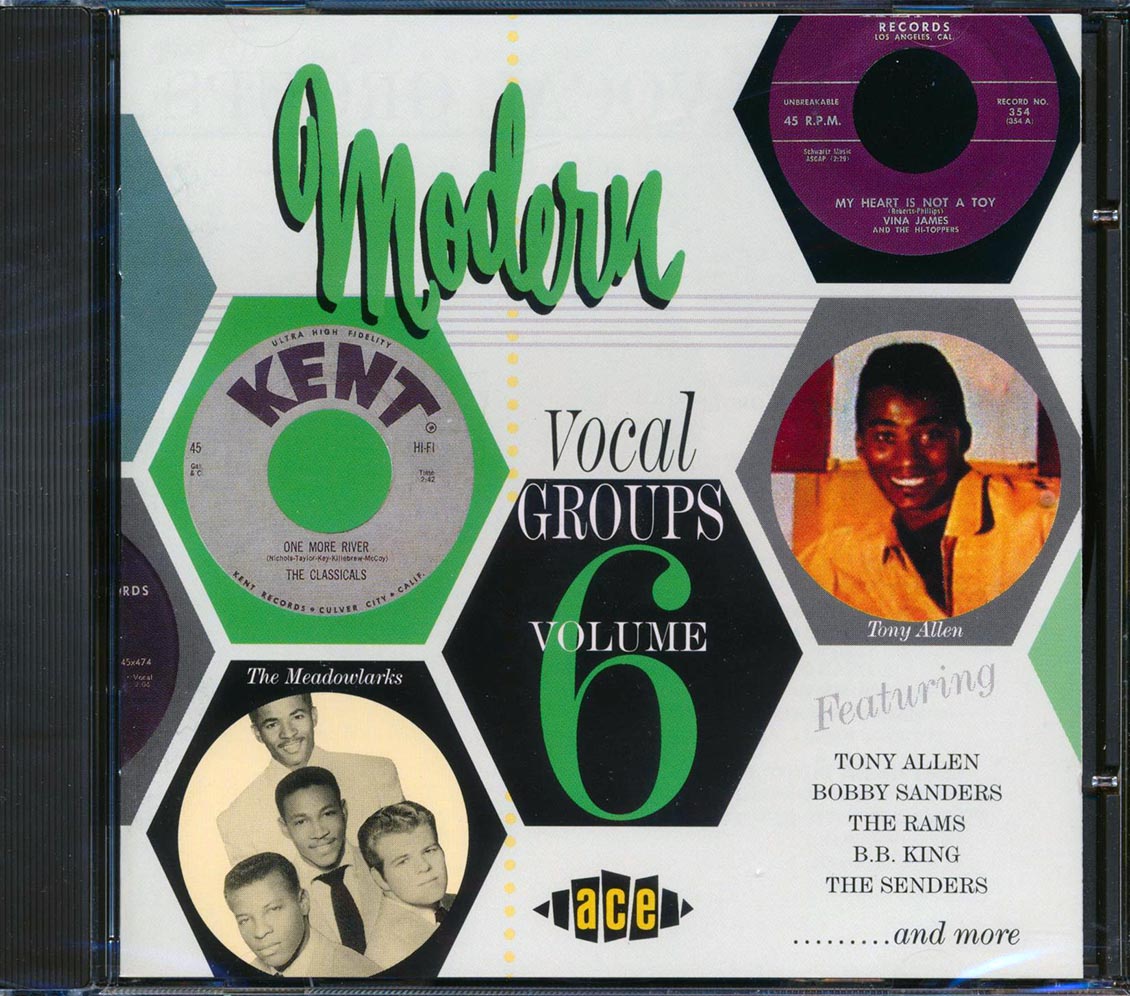 Various - Modern Records Vocal Groups Volume 6 (24 tracks) Music CD
