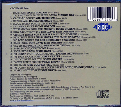 Various - Jumpin The Blues (22 tracks) Music CD