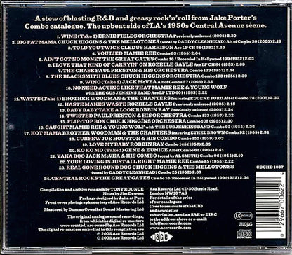 Various - Central Rocks: The Central Avenue Scene 1951-1958 Volume 2 (24 tracks) Music CD