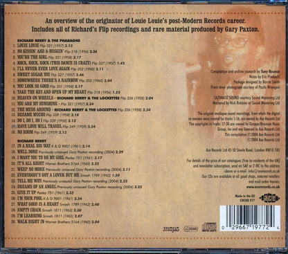 Richard Berry - Have Louie Will Travel: The 1956-1962 Recordings (30 tracks) Music CD