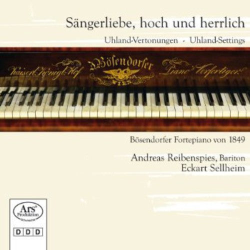 the album cover for Andreas Reibenspies - Sangerliebe Hoch Und Herrlich