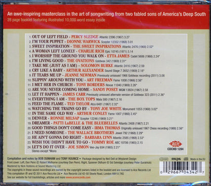 Various - Sweet Inspiration: The Songs Of Dan Penn & Spooner Oldham (24 tracks) Music CD
