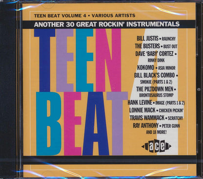 Various - Teen Beat Volume 4: Another 30 Great Rockin Instrumentals (30 tracks) Music CD