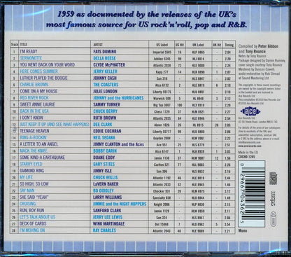 Various - The London American Label Year By Year: 1959 (28 tracks) Music CD