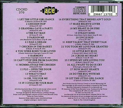 Billy Bland - Let The Little Girl Dance (29 tracks) Music CD